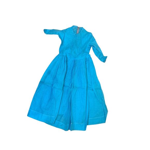 Set of 6 Youth Vintage Handmade Costume Pieces Dress Cloak Apron Bonnet - Picture 7 of 11